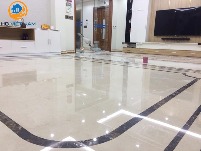 Dịch vụ đánh bóng sàn đá tự nhiên của HC Việt Nam