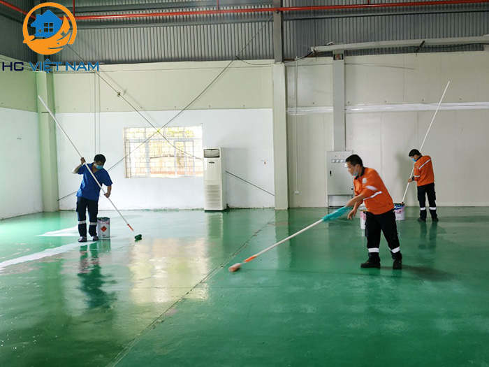 Dịch vụ sơn Epoxy nhà xưởng chuyên nghiệp tại HC Việt Nam