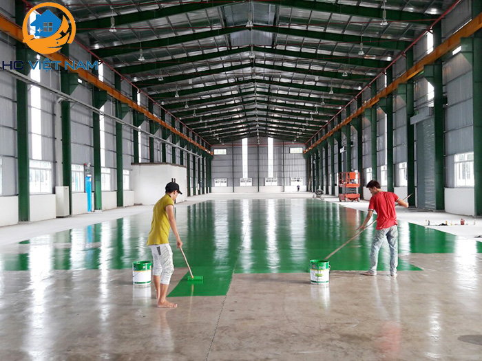 Dịch vụ sơn Epoxy nhà xưởng chuyên nghiệp tại HC Việt Nam