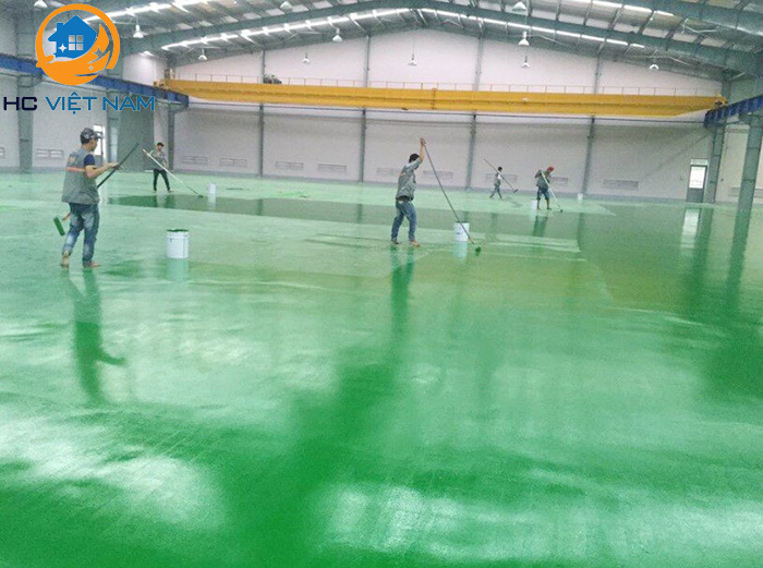 Dịch vụ sơn Epoxy nhà xưởng chuyên nghiệp tại HC Việt Nam