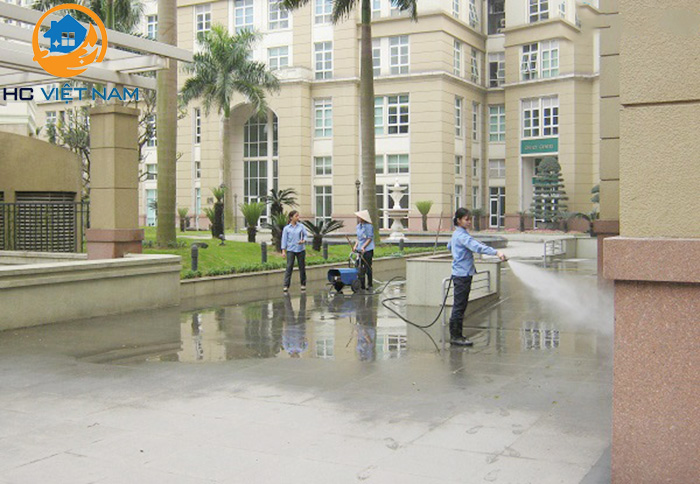 Dịch vụ vệ sinh tòa chung cư, căn hộ chung cư - HC Việt Nam