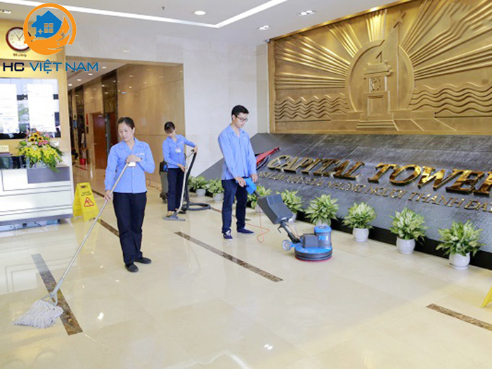 Dịch vụ vệ sinh tòa chung cư, căn hộ chung cư - HC Việt Nam