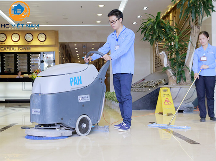 Dịch vụ vệ sinh tòa nhà chuyên nghiệp của HC Việt Nam