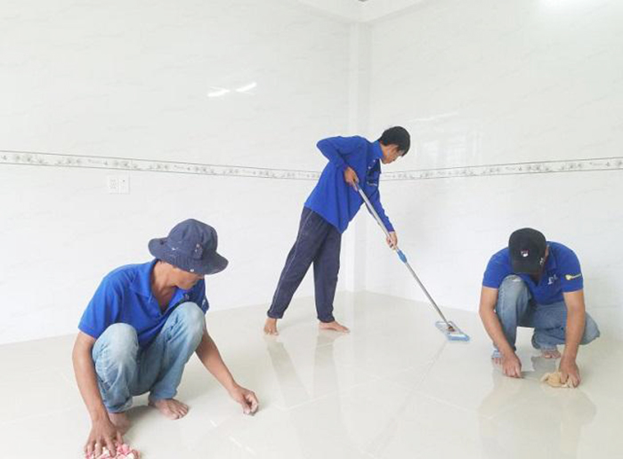 Bảng báo giá vệ sinh nhà sau xây dựng tại Hà Nội