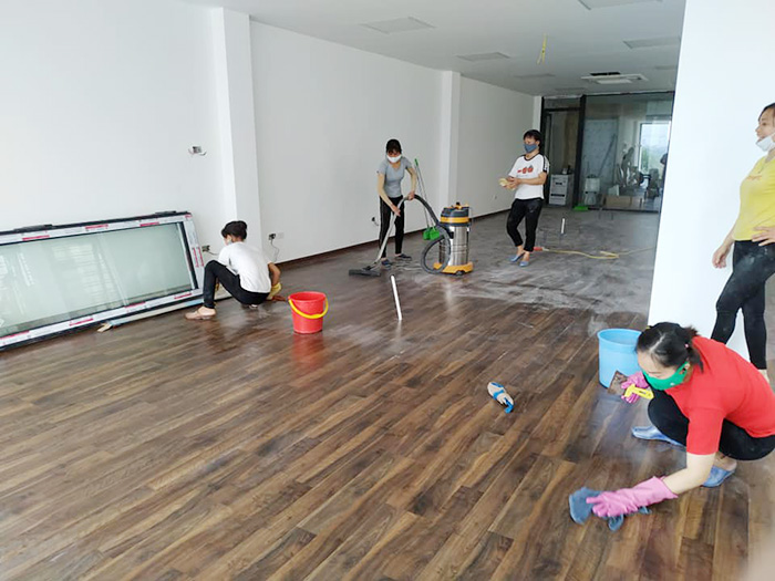 Quy trình 8 bước vệ sinh sau xây dựng chuyên nghiệp của HC Việt Nam