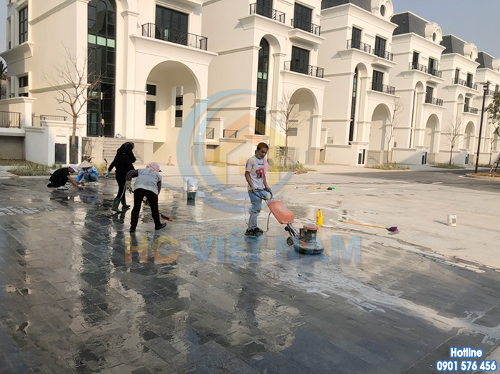 Công trình vệ sinh công nghiệp tại dự án ParkCity, Hà Đông, Hà Nội