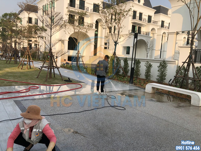 Công trình vệ sinh công nghiệp tại dự án ParkCity, Hà Đông, Hà Nội