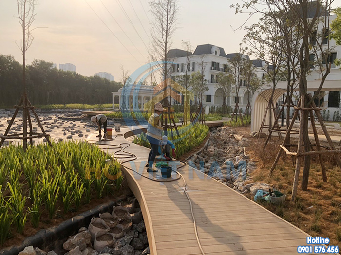 Công trình vệ sinh công nghiệp tại dự án ParkCity, Hà Đông, Hà Nội