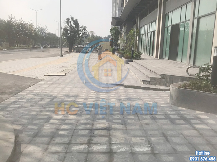 Công trình vệ sinh đá khò cho tòa chung cư tại Tây Mỗ, Hà Đông, Hà Nội