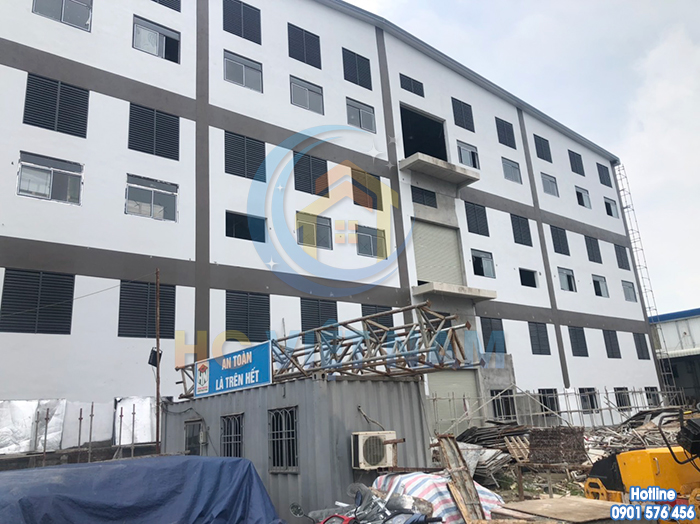 Công trình mài sàn bê tông cho nhà xưởng tại KCN phố Nối A tỉnh Hưng Yên