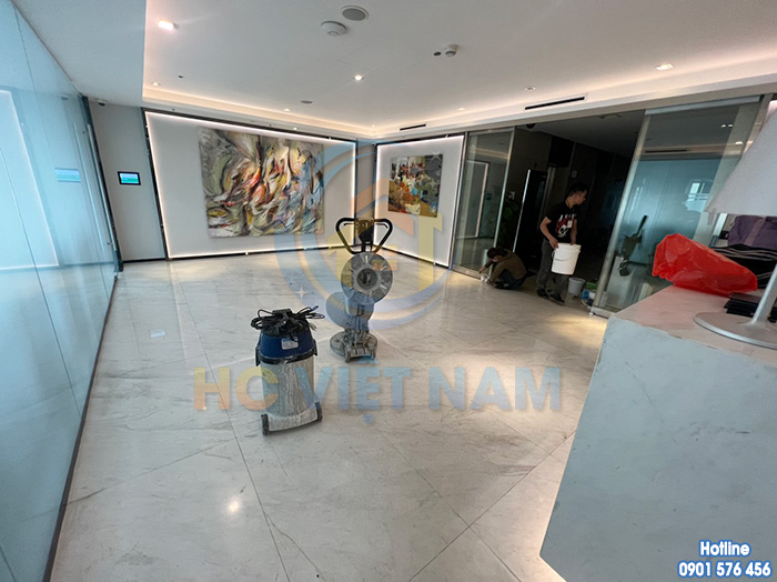 HC Việt Nam công ty dịch vụ đánh bóng sàn đá uy tín, giá rẻ tại Bắc Giang
