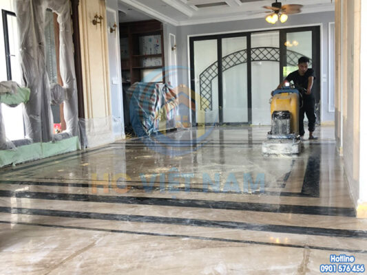 HC Việt Nam công ty cung cấp dịch vụ đánh bóng sàn đá giá rẻ nhất tại Hưng Yên