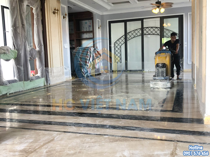 HC Việt Nam công ty cung cấp dịch vụ đánh bóng sàn đá giá rẻ nhất tại Hưng Yên