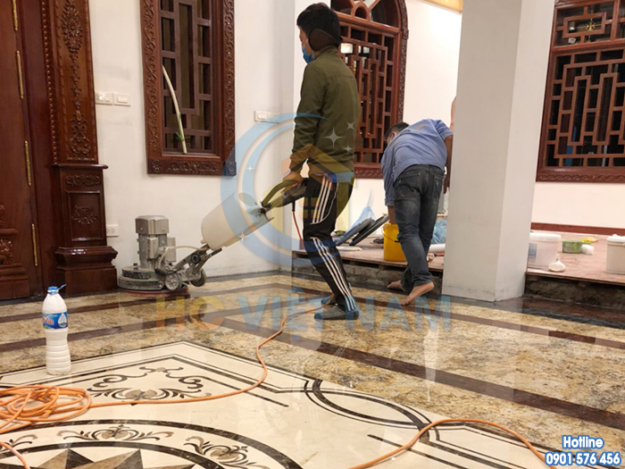 HC Việt Nam công ty cung cấp dịch vụ đánh bóng sàn đá giá rẻ nhất tại Hưng Yên