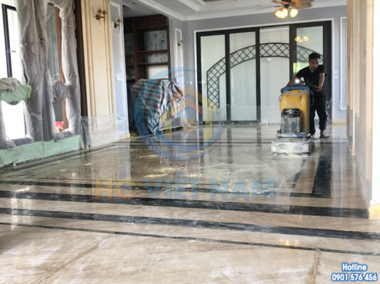 Công ty dịch vụ mài đánh bóng sàn đá tại Vĩnh Phúc chuyên nghiệp, giá rẻ