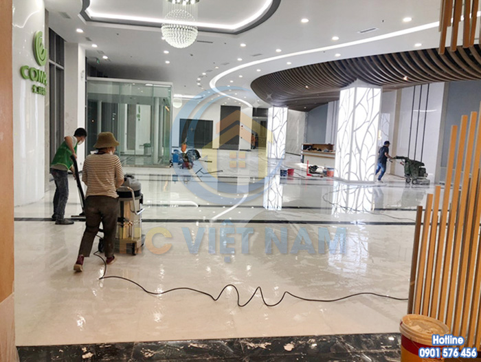 Công ty dịch vụ mài đánh bóng sàn đá tại Vĩnh Phúc chuyên nghiệp, giá rẻ